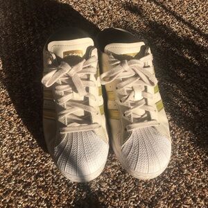 Adidas Superstar slip on sneakers